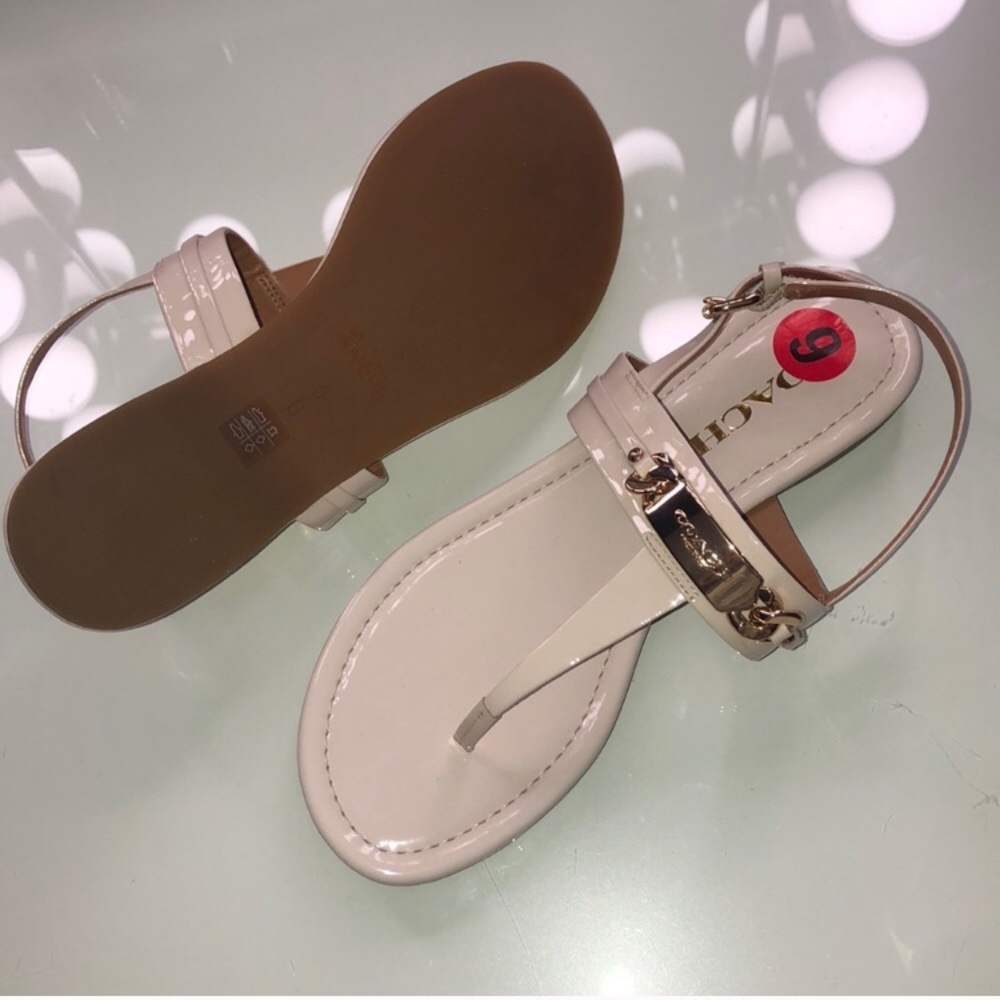 BRAND NEW COACH SANDALS